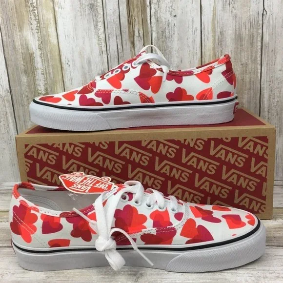 💕💕Vans Authentic Valentines hearts W Sneakers❤️ - Picture 8 of 12